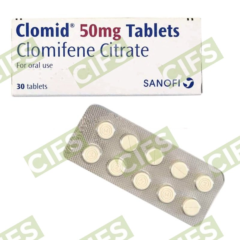 Clomid clomifene citrato 50 mg, confezione