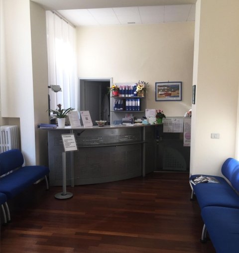 Reception del Centro Italiano Fertilità e Sessualità in Via della Fortezza a Firenze