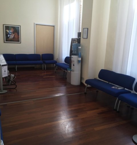 Sala d’attesa del Centro Italiano Fertilità e Sessualità